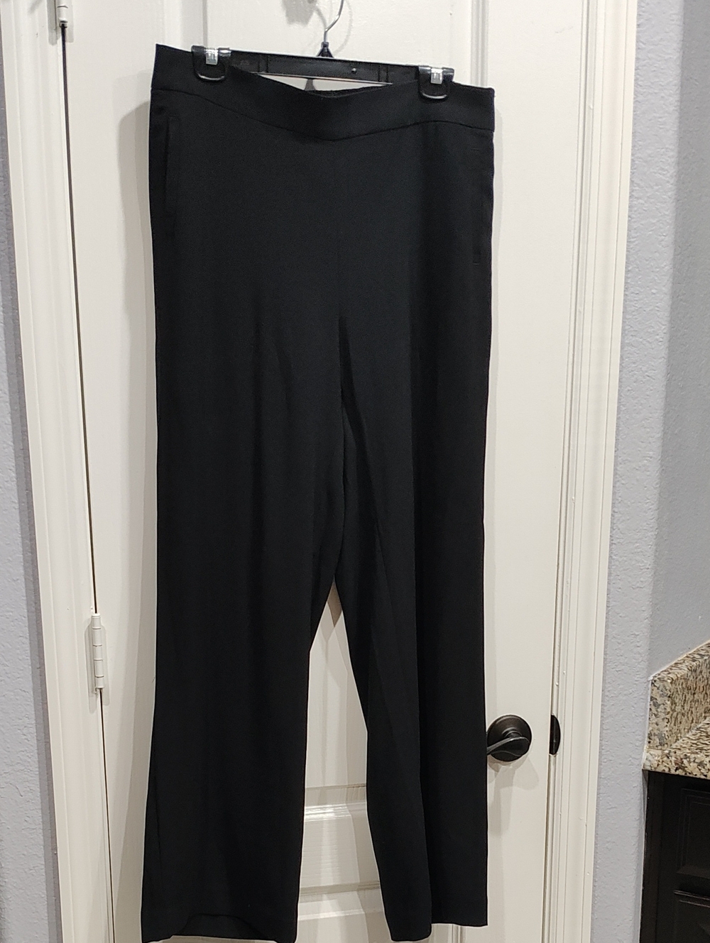 NWOT LOFT Black Wide-Leg Pants